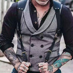 Mens Harness Belt Body Shoulder Strap Sexy Halter Club Wear Cosplay Costume Men Chest Harness Black Punk Shoulder Top Belt Strap Punk Rivet Body Harness Bondage Strap Belt for Men
