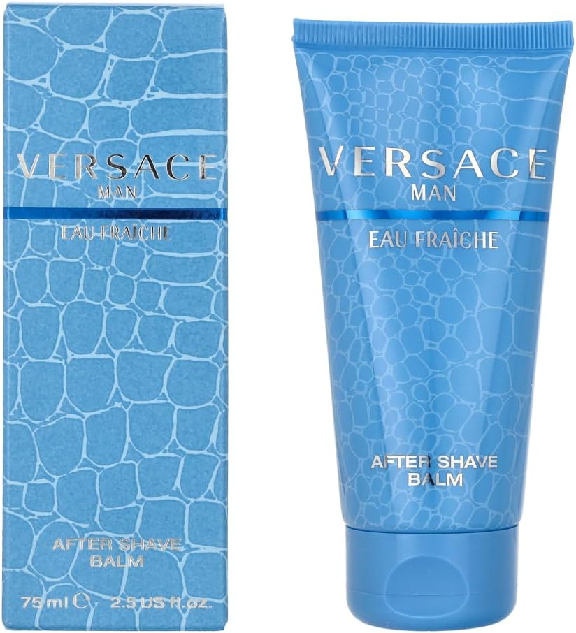 Versace Man Eau Fraiche Aftershave Balm 2.5 Oz / 75 Ml for Men by Gianni Versace
