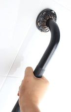 16" Bathroom Anti-Slip Grab bar, Bathtub Textured Shower Bar, Home Saftey Armrest, Toilet Hand Rail, Oil Rubber Bronze Finish