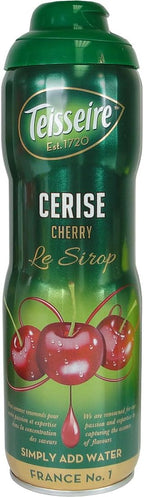 Teisseire Cherry Syrup Cerise 600 ml 20.3 fl oz, One