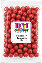 Hot Spicy Sweet Cinnamon Gumballs - 1 lb of Fresh Declious Bright Red Candy Gum Balls