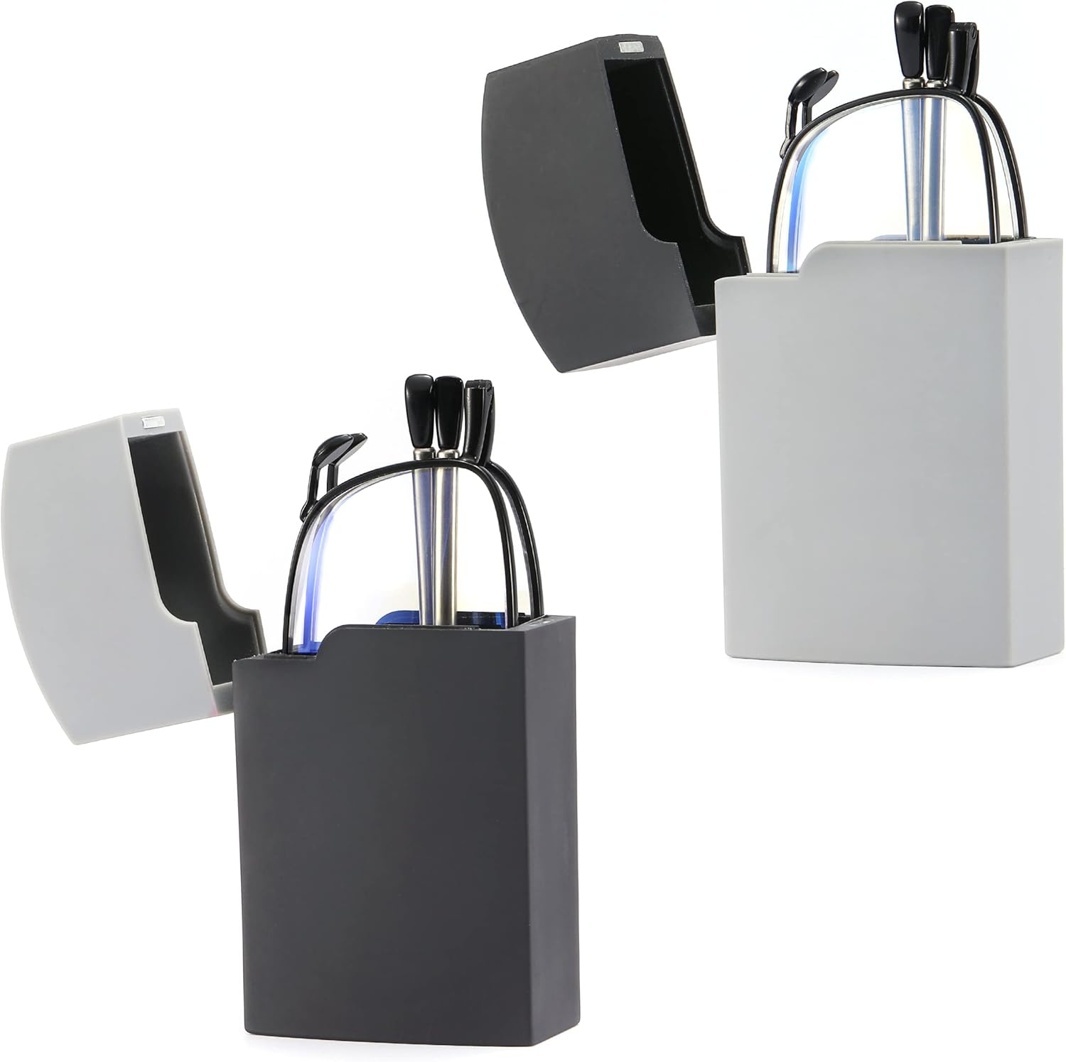 Folding Reading Glasses Blue Light Blocking Foldable Readers with Portable Case for Unisex