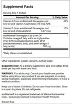 Swanson Cod Liver Oil - Wellness Supplement Promoting Bone, Skin Health, Vision Support & Immune System Function w/High Absorption Vitamin A - (180 Softgels, 350mg Each)