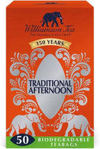 Williamson Traditional English Afternoon 50 bags 125g (Pack of 6)