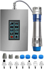 7-in-1 Focused Shockwave Therapy Machine, Extracorporeal Shock Wave Device with 7 Massage Heads for ED Treatment, Pain Relief