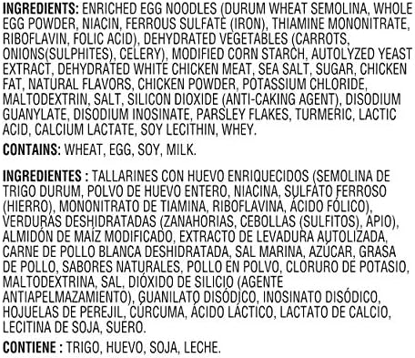 Knorr Professional Soup du Jour Chicken Noodle Soup Mix No added MSG, 0g Trans Fat per Serving, Just Add Water, 13.3 oz, Pack of 4