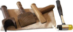 Wooden Wedge Massage Hammer Reset Aquipment, Chiropractic Adjustment Tools Hammer and Chisel Tok Sen Tools,D