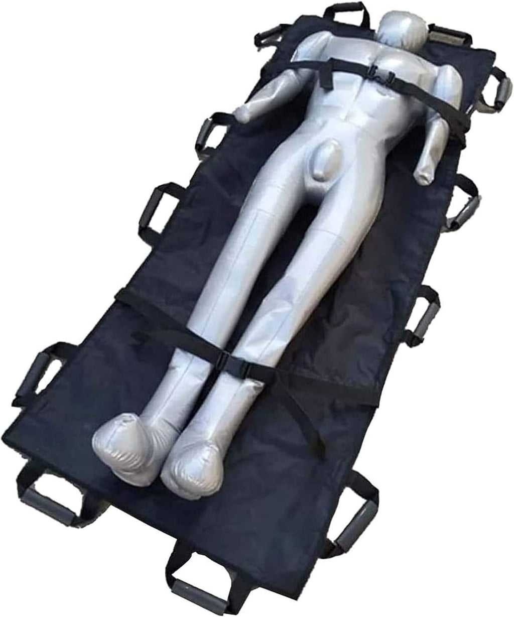Patient Lift Sling Transfer Belt Oxford Foldable Waterproof Transport Stretcher Mobility Transfer Board for Seniors,Bedridden,Disabled