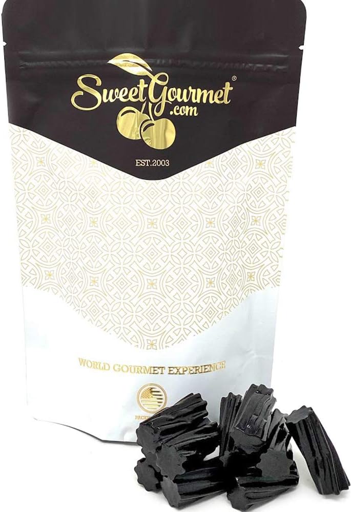 SweetGourmet Black Australian Licorice | 1 Pound