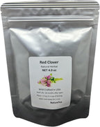 Red Clover Herb - Dried Trifolium pratense Leaf & Flower C/S by Nature Tea (4 oz)