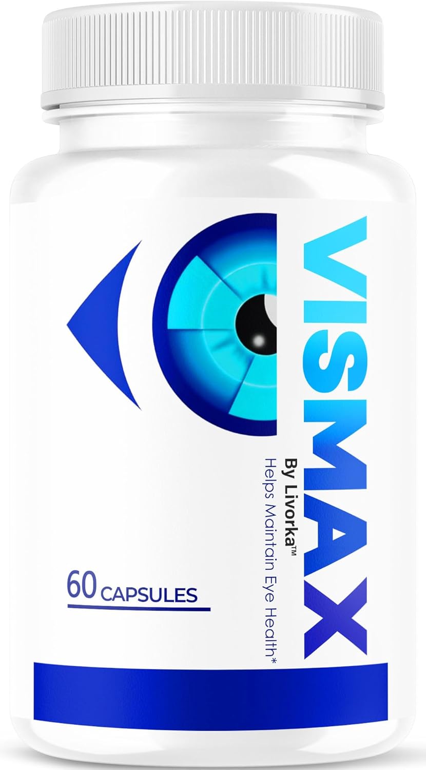 VisMax Pills - Official VisiMax Advanced Capsules Supplement Support - Maximum Strength, All Natural Formula Vis Max Vitamins for Overall Health & Wellness Reviews, 60 Capsules for 1 Month