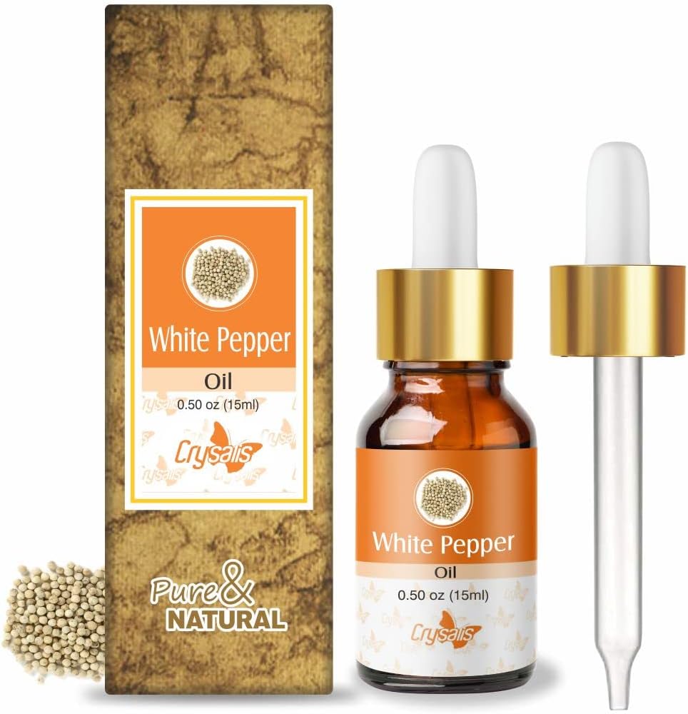 Crysalis Oil - 0.51 Fl Oz (15ml) (0.507 Fl Oz, White Pepper)