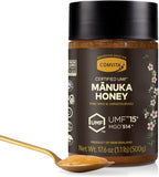 Comvita Manuka Honey UMF 15+ (MGO 514+) - Raw Manuka Honey New Zealand, Pure & Unpasteurized, Superfood for Immune Health, Use in Tea, Wild, Monofloral, Non-GMO - 500g (17.6 oz)