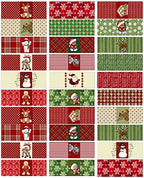 90 Labels Assorted Christmas Chocolate Nuggets Label Wrappers - 3 Sheets of 30 Labels ea. Holiday Favors.