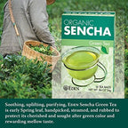 Eden Organic Sencha Green Tea, Japanese, Uji Cha, 16 Unbleached Manila Tea Bags/Box (3-Pack)