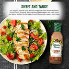 Walden Farms French Dressing – Calorie-Free, Gluten-Free, Low Carb, Keto-Friendly, Sugar-Free, Fat-Free, Dairy-Free Sweet & Tangy French Flavor – 2-Pack, 12 oz Bottles