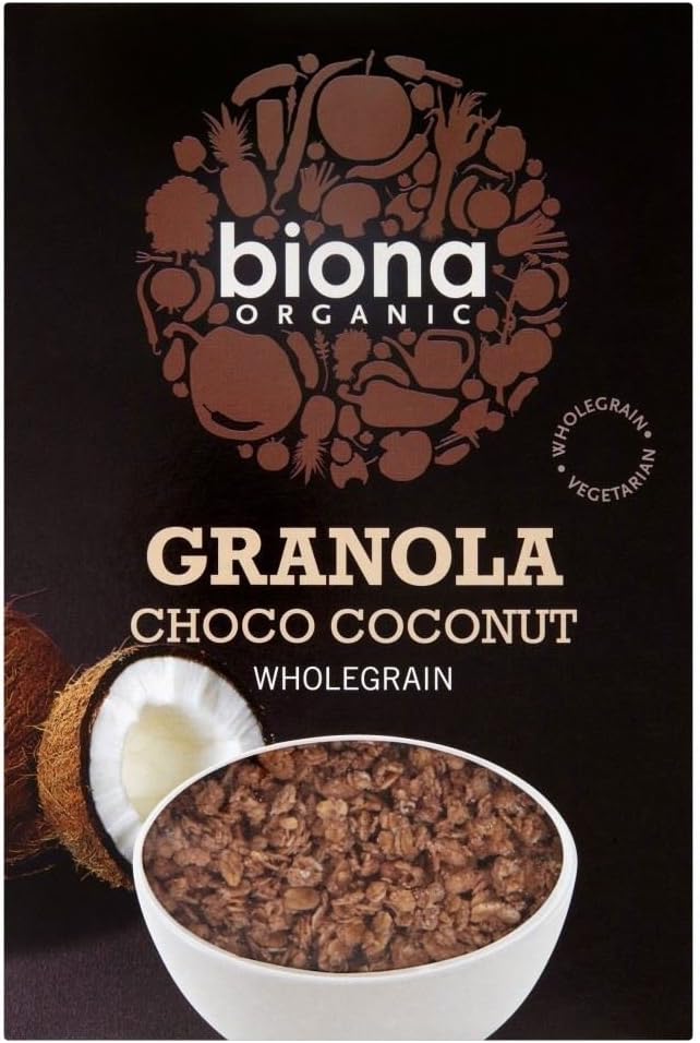 Biona Organic Choco Coco Crunchy Granola (375g) - Pack of 2