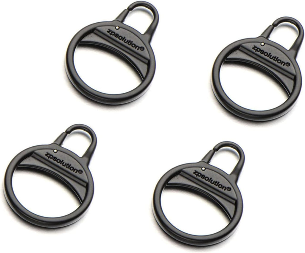 Zpsolution Zipper Ring Pulls Zipper Tab Replacement for Luggage Suitcase Backpack Handbags Boots Jackets