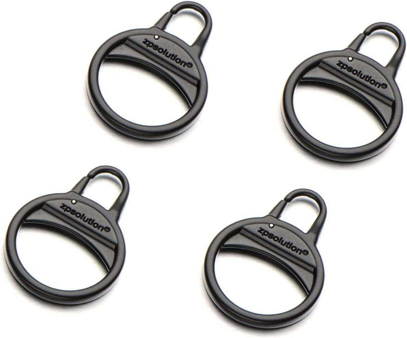 Zpsolution Zipper Ring Pulls Zipper Tab Replacement for Luggage Suitcase Backpack Handbags Boots Jackets
