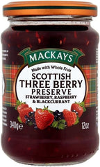 Mackays Scottish Three Berry Preserve (340g)