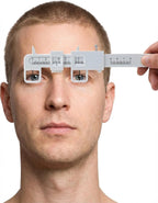 Plastic PD Ruler for Eyeglasses, 1PCS Measure Optical Vernier PD Ruler, Ophthalmic Pupil Distance Measuring Tool, Pupillary Distance Measurement Tool