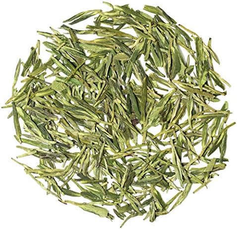 GOARTEA Bai Cha Long Jing Green Tea - 50g / 1.76oz Premium Grade - Spring Anji Baicha Longjing - White Dragon Well Chinese Green Tea Loose Leaf