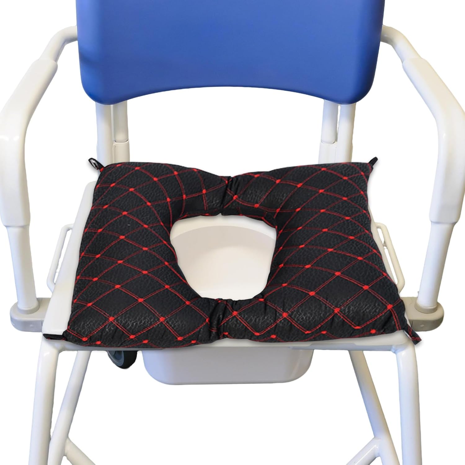 Elderly Toilet Seat Cushion, Wheelchair Anti-Decubitus Soft Commode Pad, Nursing Bed-Sore for Bedridden Disabled