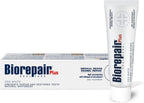 Biorepair Pro White Daily Toothpaste - 2.54 Fluid Ounces (75ml) Tubes (Pack of 2) [ Italian Import ]