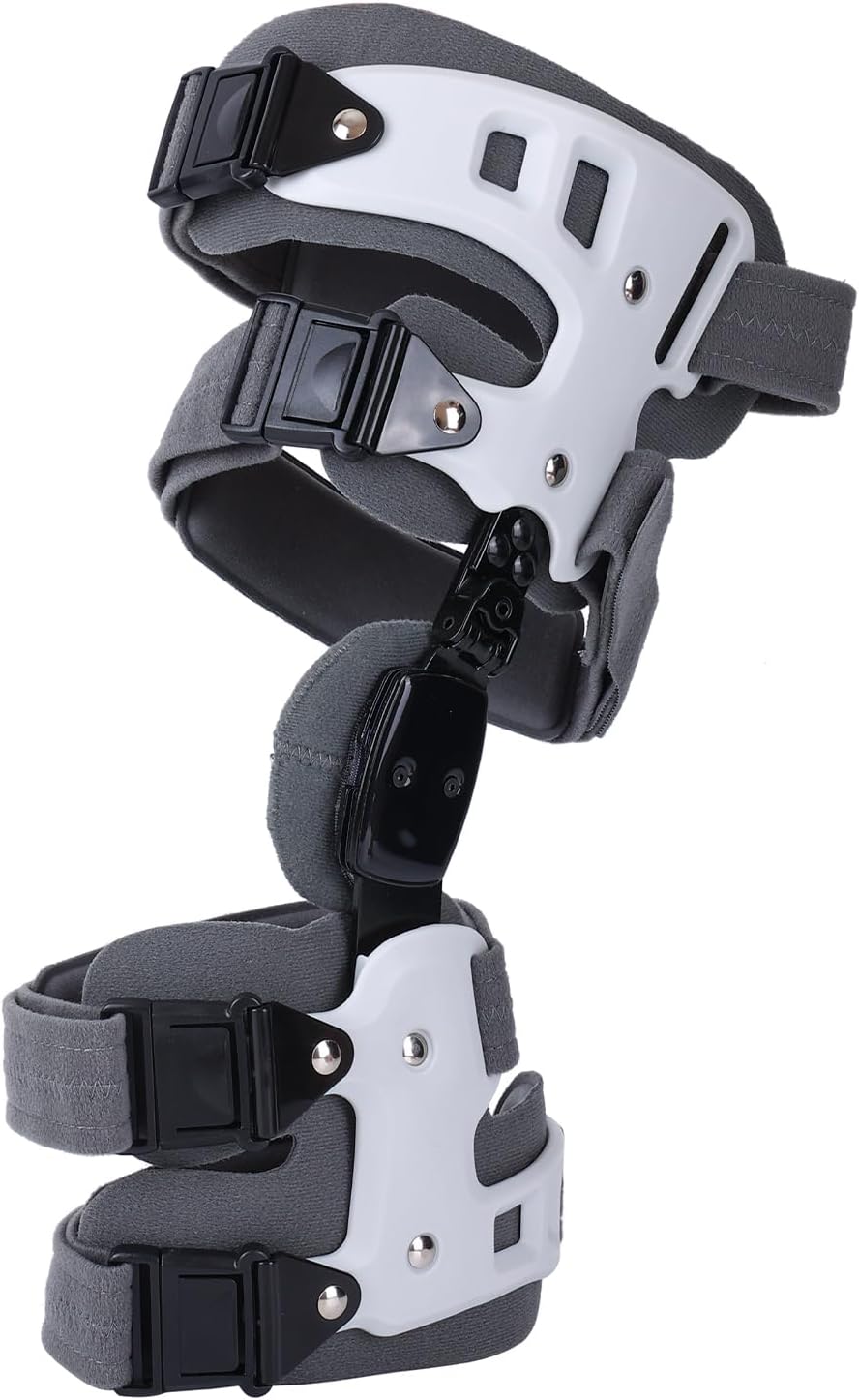 OA Unloader Knee Brace for Osteoarthritis Pain Relief - Adjustable Valgus/Varus Correction Knee Support with ROM Control & Bone-on-Bone Stabilization for Men & Women (Right)
