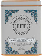 Harney & Sons Tea Decaffeinated, Great Present Idea, Vanilla Comoro, 1.4 oz Tin (20 Sachets)