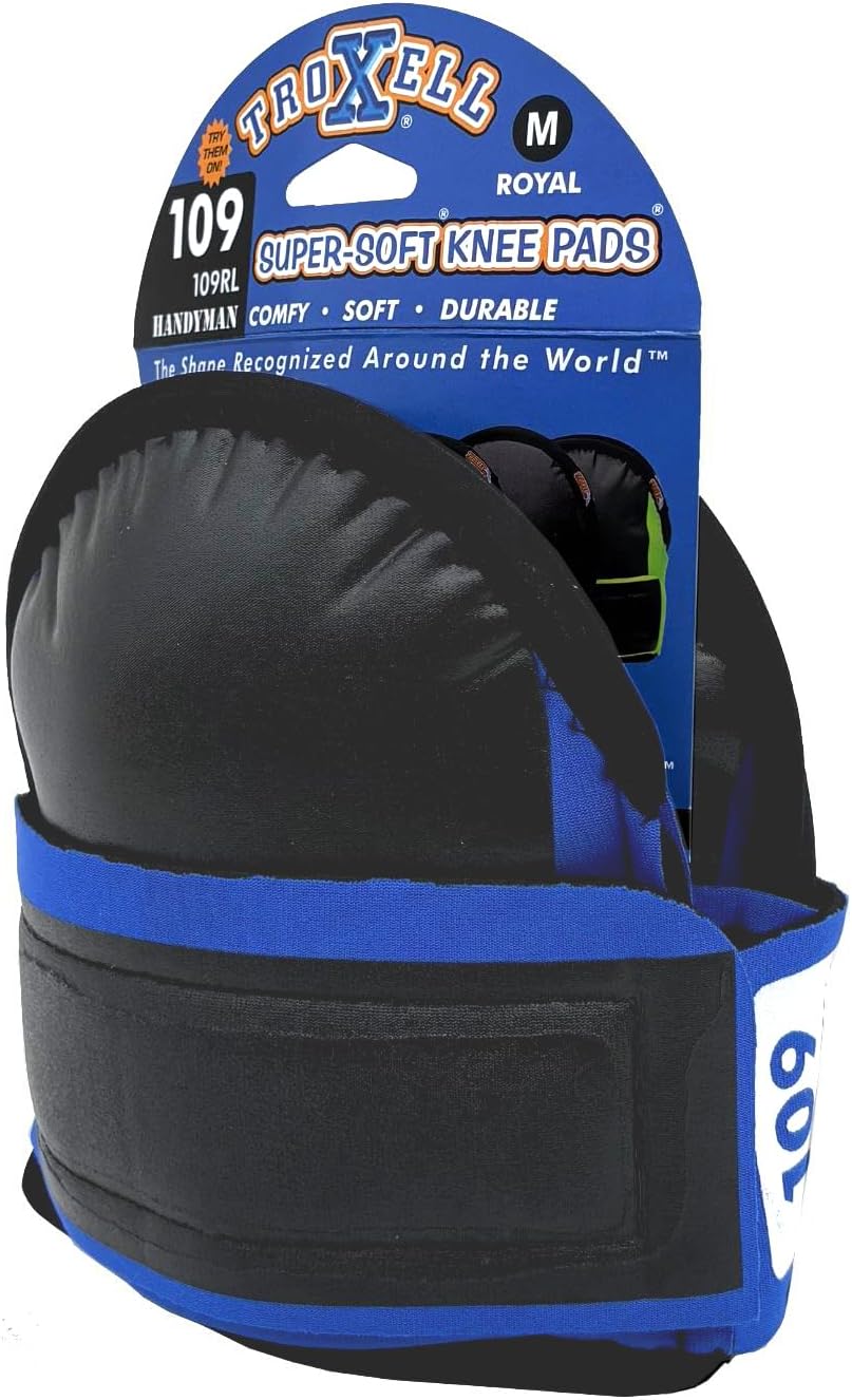 TROXELL USA - SuperSoft Royal 109 Knee Pad (Medium Size/Bagged in Pairs)