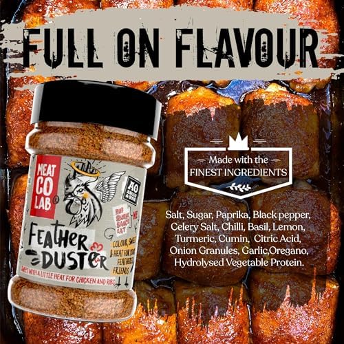 Angus & Oink | Best of BBQ Bundle | Ultimate BBQ Rubs and Seasonings for Brisket, Ribs, Chicken & More | Meat Marinades & BBQ Rub Gift Set | Feather Duster, Dirty Cow & Sweet Bones & Butts Rub