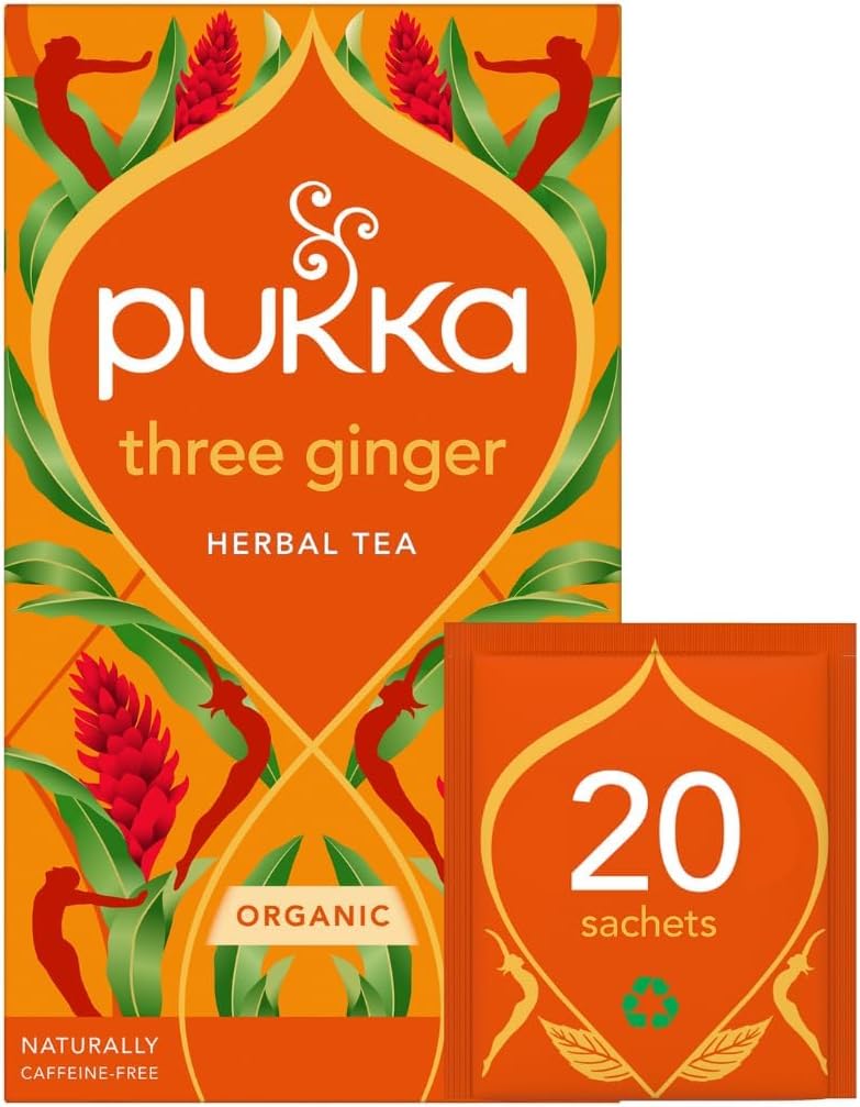Pukka Three Ginger Tea 20 per pack