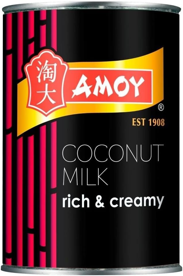 Amoy Coconut Milk Rich & Creamy (400ml) - Pack of 6