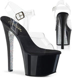 Pleaser Women's Sky-308CRS Ankle-Strap Sandal