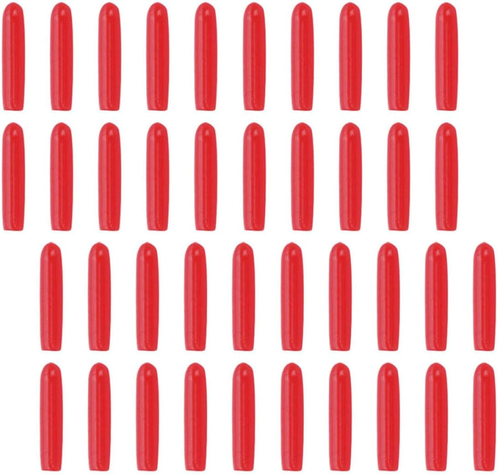 120pcs Small Silicone Tweezer Covers Non-slip Protective Caps for Eyelash Grafting Tweezers Point Protectors Dustproof Sleeve for Beauty Salon Use