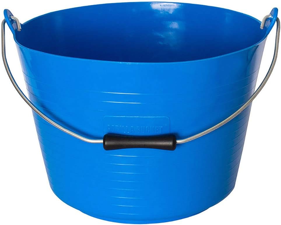 Red Gorilla Horse Feed Bucket (38.71pint) (Blue)
