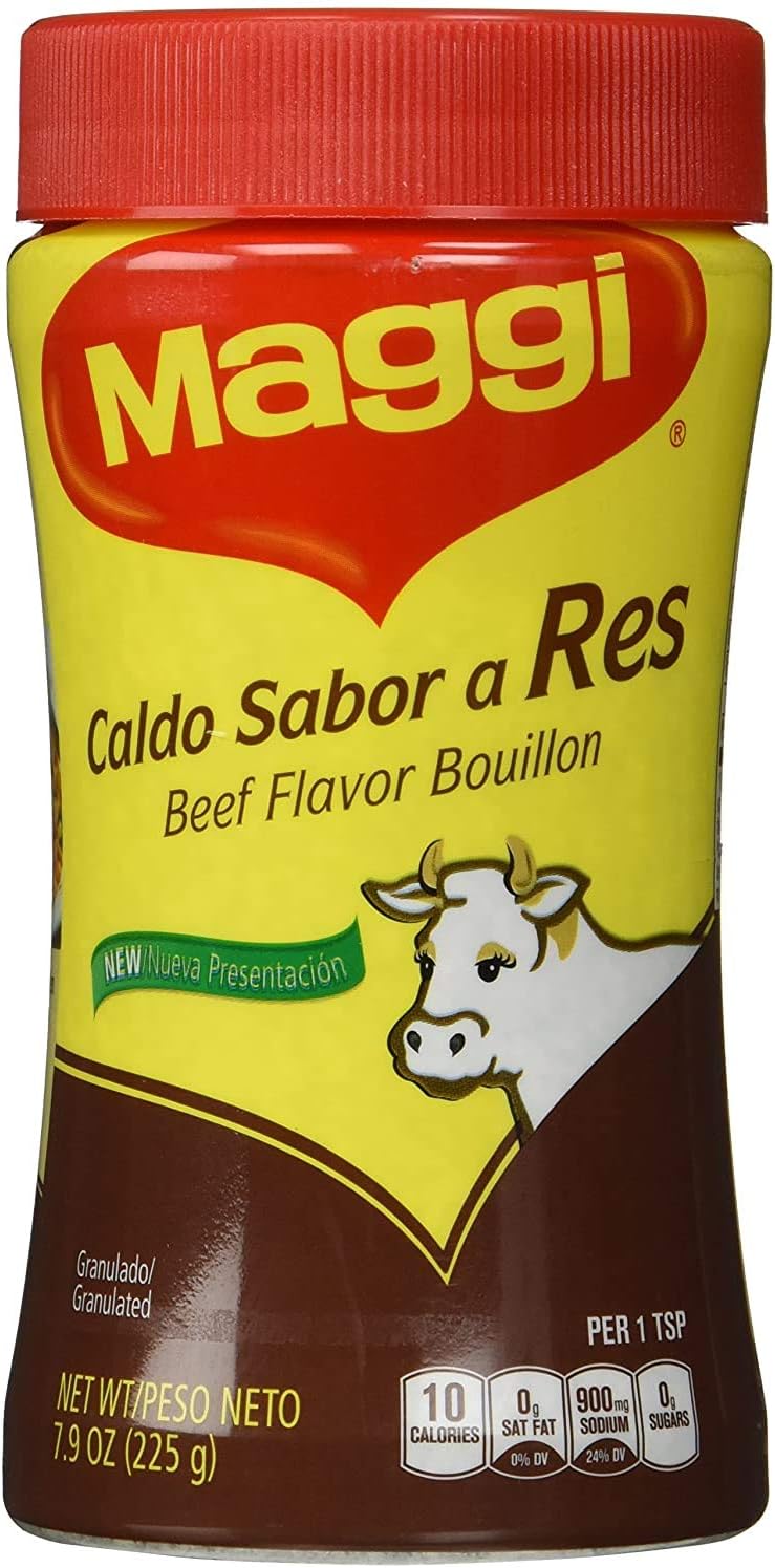 MAGGI Caldo Sabor a Res 2 PACK 223.9 gr. c/u | Beef Flavor Bouillon 2 PACK 7.9 oz. each.