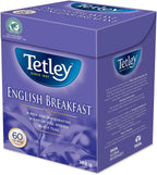 Tetley English Breakfast Tea, 60 Count, 189g/6.7 oz., (Imported from Canada)