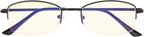 CessBlu UV Blue Light Filter Glasses Bendable Bridge Computer Eyeglasses Women Reading