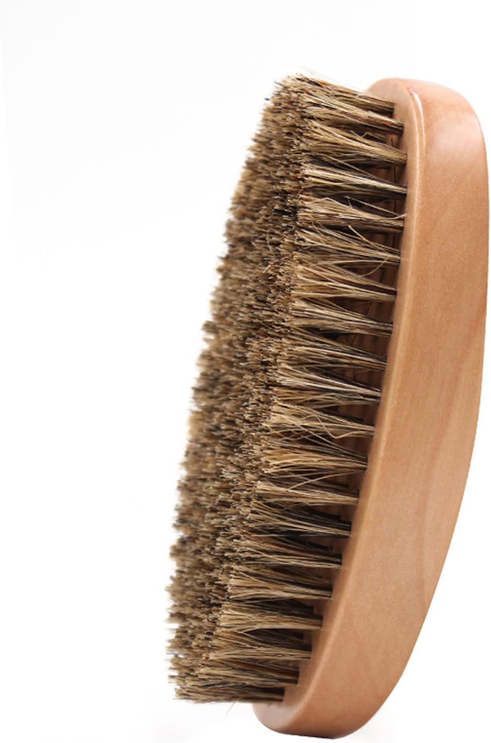 1Pcs Beard Brush Beard Straightener Brush with Premium Wood Handle Brush Beard Cleaning Tool Gift for Men