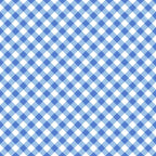 Blue Gingham Edible Cake Cupcake Border Strips Decorations (2.5x10 inch Strips (3))