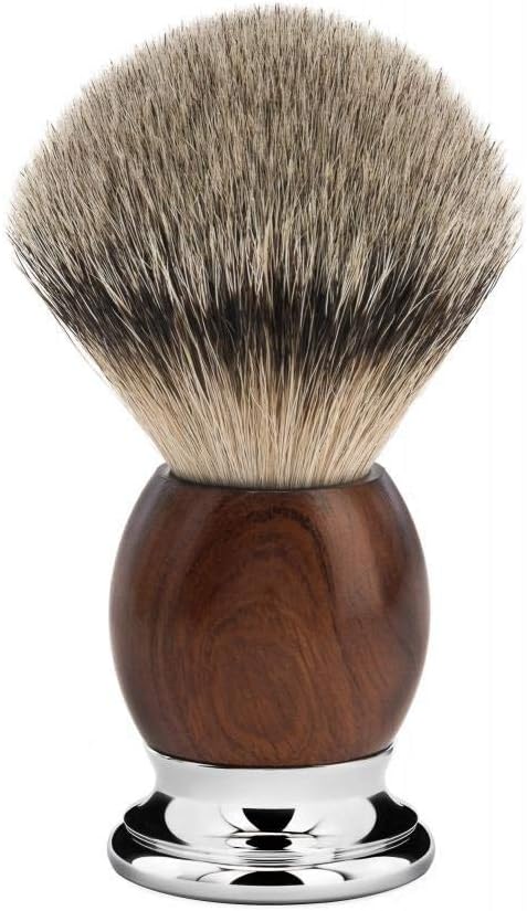 MÜHLE SOPHIST Ironwood Chrome Silvertip Badger Shaving Brush