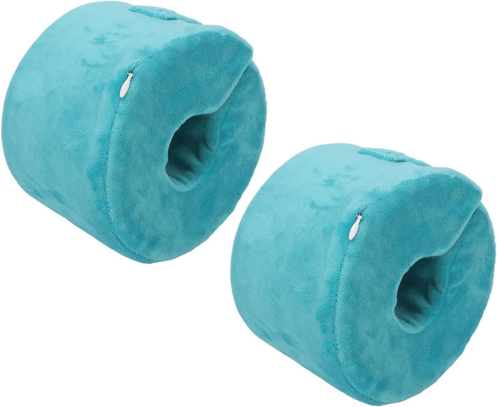Sonew Leg Elevation Pillows, Foot Elevating Pillow, Ankle Support Protector, Memory Foam Leg Wedge Pillow, Relieves Pressure Foot Heel Pillow, 2Pcs