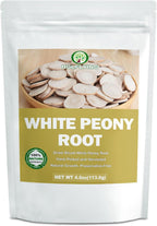 Premium White Peony Root Slices (Bai Shao) | Paeonia Lactiflora Herbal Tea | Traditional Herb Tea | Caffeine-Free | Non-GMO (4.0oz/113.0g)