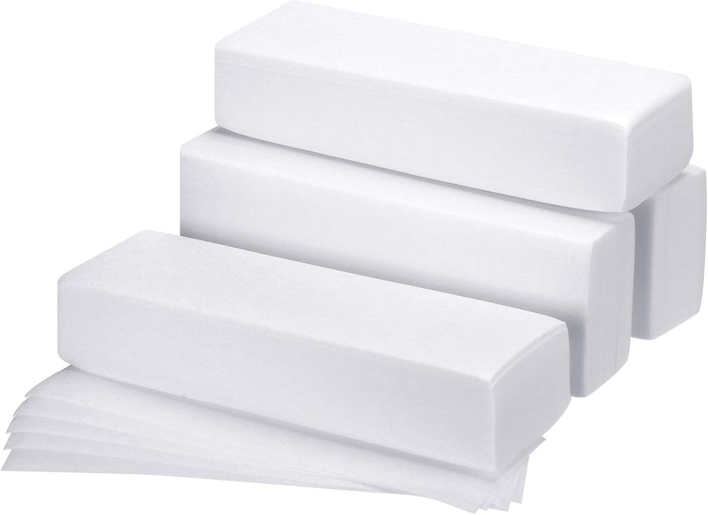 Maitys 400 Non-woven Waxing Strips for Facial, Body, Leg, Face and Bikini Hair Removal (White)