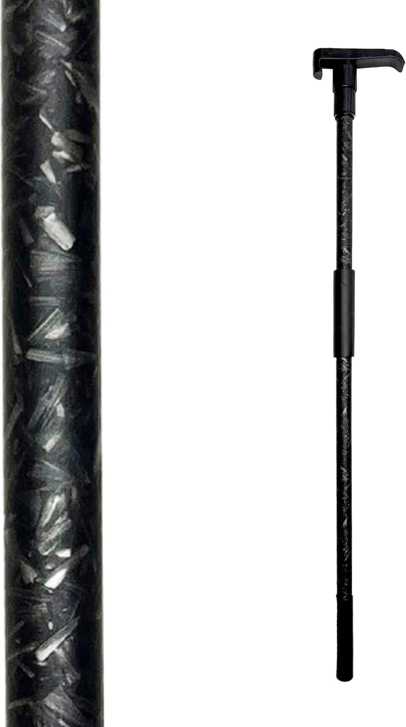 Telescoping Cargo Tool/Multi-Use Cargo Retriever/Extendable Reaching Aid/Reacher/Grabber - Shadow Black Camo