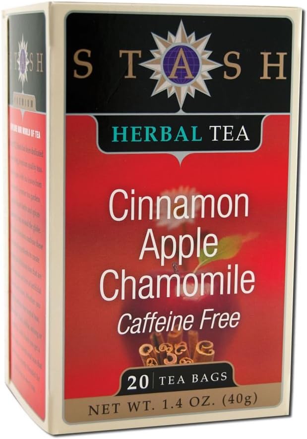 STASH TEA TEA CNNMN APPLE CHAMOMILE, 20 BG
