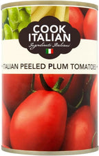 Cook Italian Peeled Plum Tomatoes (400g) - Pack of 6