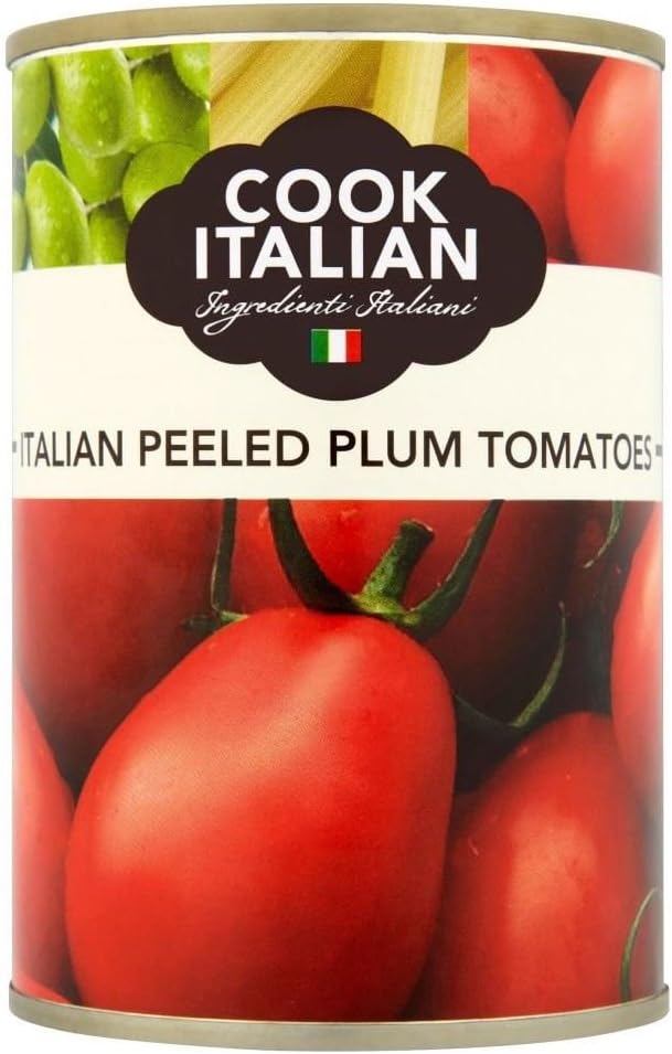 Cook Italian Peeled Plum Tomatoes (400g) - Pack of 6